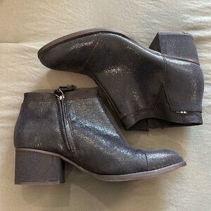 TOMS Women's Loren Black Ankle Bootie Boot women’s size 7